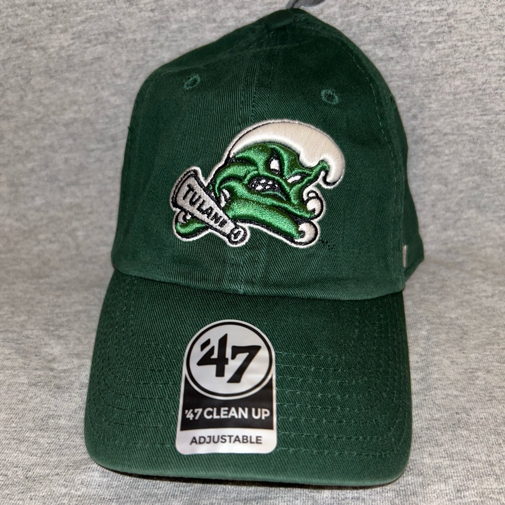 🌊⚾️ Tulane University Green Wave Relaxed Fit ‘47 Hat 🏟️⚾️